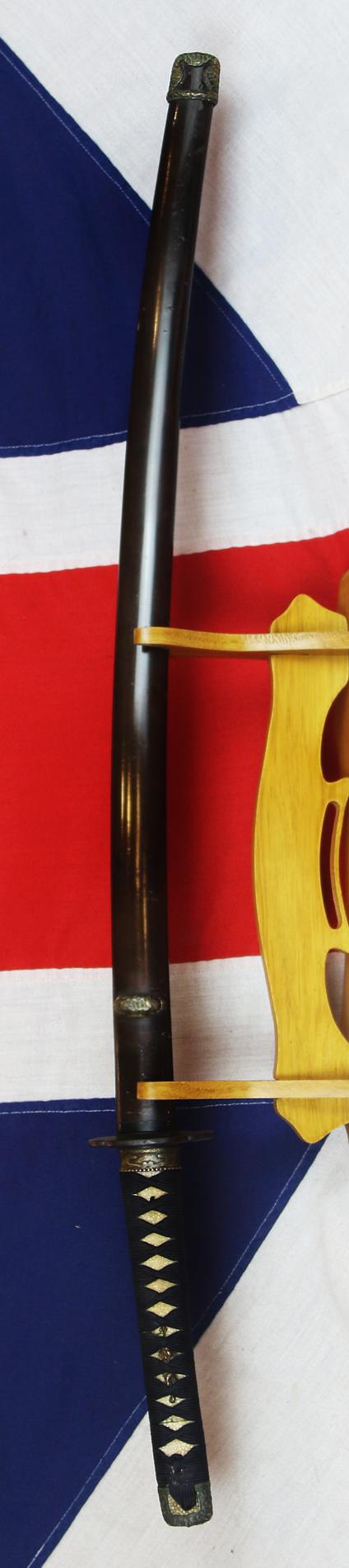 A Most Fine & Attractive Antique Pre Edo Period Koto Han Dachi Mounted {Semi Tachi Style} Samurai Katana With A Superb Blade in Near Pristine Condition