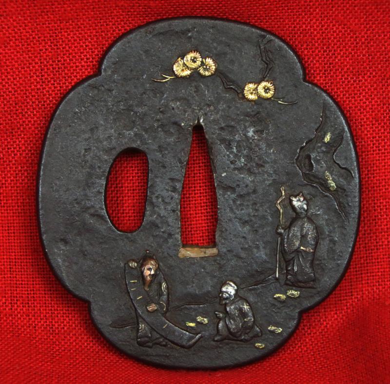 A Most Fine & Attractive Antique Pre Edo Period Koto Han Dachi Mounted {Semi Tachi Style} Samurai Katana With A Superb Blade in Near Pristine Condition