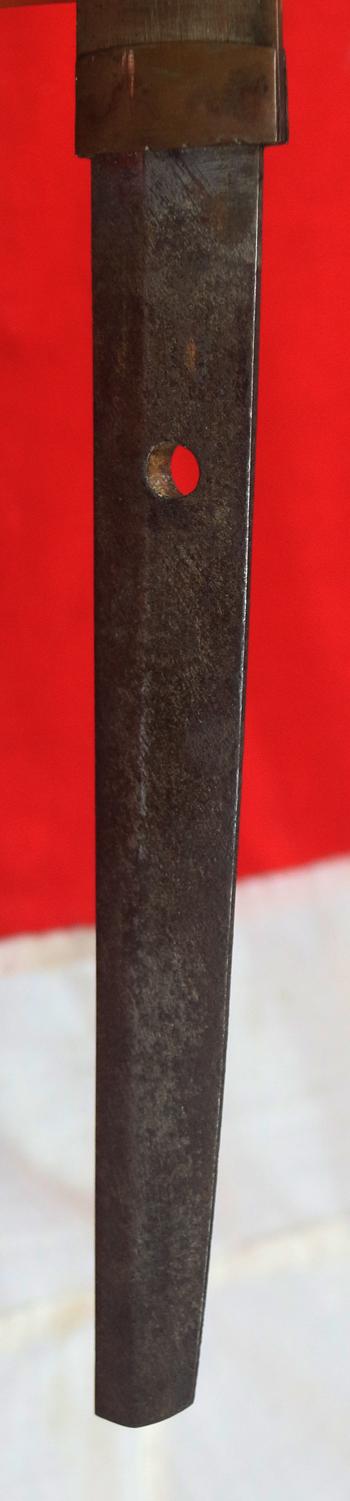 A Most Fine & Attractive Antique Pre Edo Period Koto Han Dachi Mounted {Semi Tachi Style} Samurai Katana With A Superb Blade in Near Pristine Condition