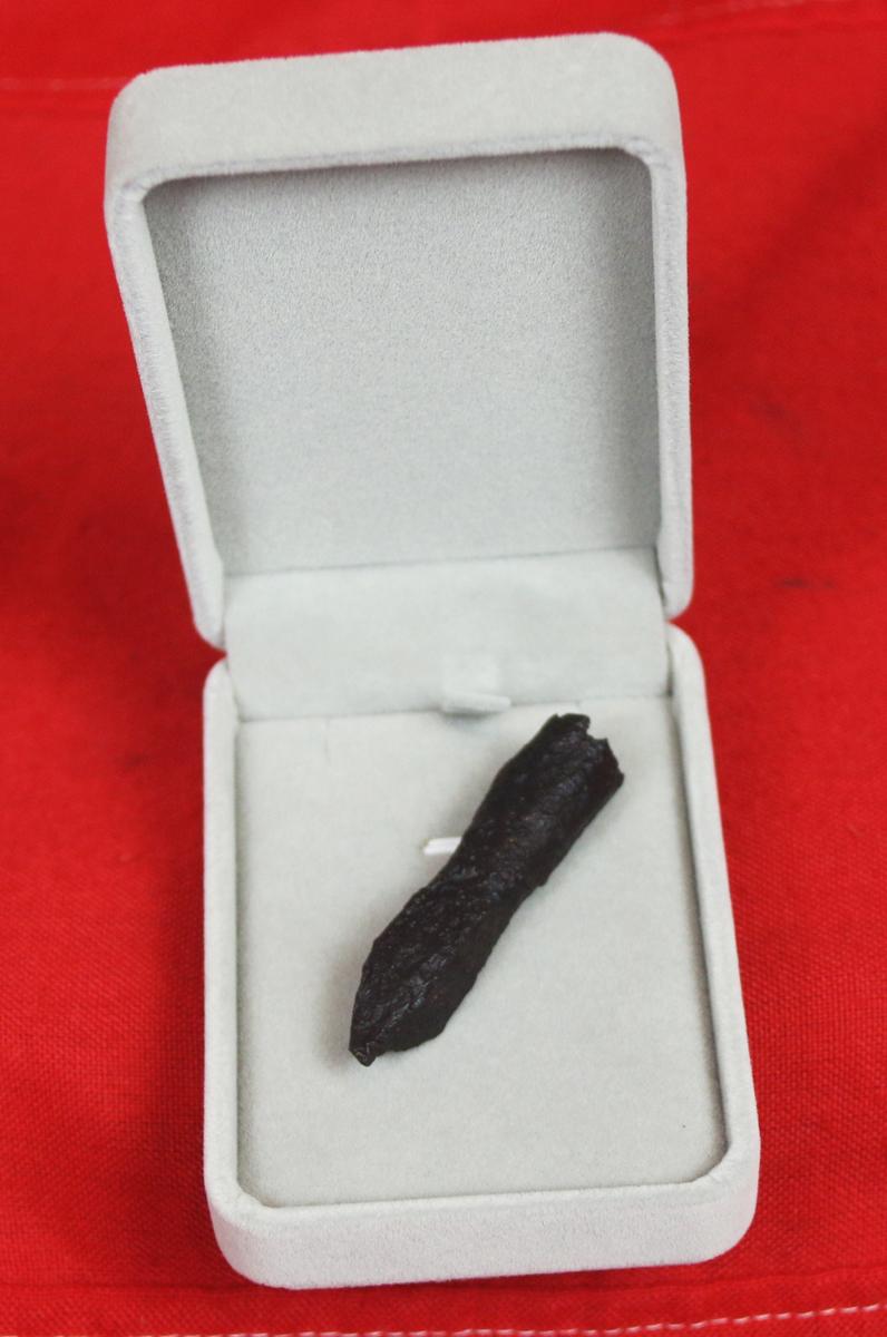 Choose The Ideal New Year Gift From Great Britain's Favourite Armoury Antiques & Collector's Shop . A Most Scarce Original Late 14th Century Crossbow Bolt Quarrel. From the Reign of King Henry Vth and the Battle of Agincourt in 1415