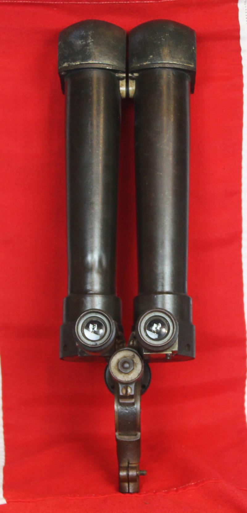 Original German WWII ‘Rabbit Ear’ Optic Sighting Periscope, Scherenfernrohr S.F.14.Z.Gi. Tank Turret Mounting