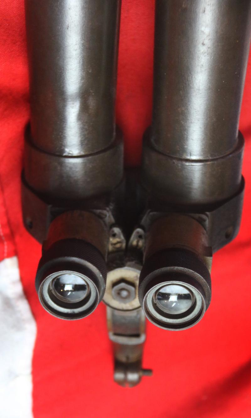 Original German WWII ‘Rabbit Ear’ Optic Sighting Periscope, Scherenfernrohr S.F.14.Z.Gi. Tank Turret Mounting