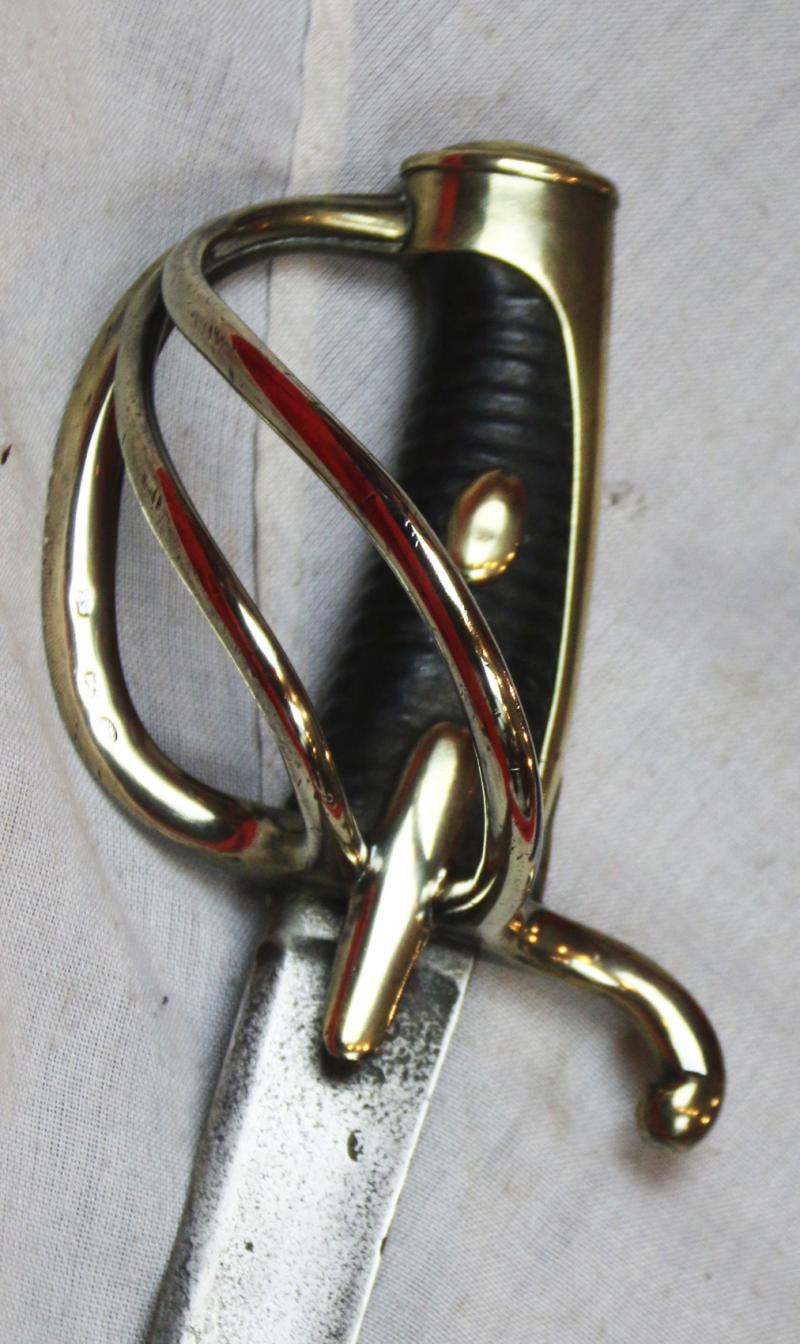 A Very Fine & Rare Original Napoleonic Wars ANXI Light Cavalry Trooper's Sabre. Used by Napoleon's Most Famed Lancers, Hussars, Chasseurs. The Sabre Troupe de Cavalerie Légère Modèle AN XI