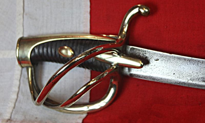 A Very Fine & Rare Original Napoleonic Wars ANXI Light Cavalry Trooper's Sabre. Used by Napoleon's Most Famed Lancers, Hussars, Chasseurs. The Sabre Troupe de Cavalerie Légère Modèle AN XI