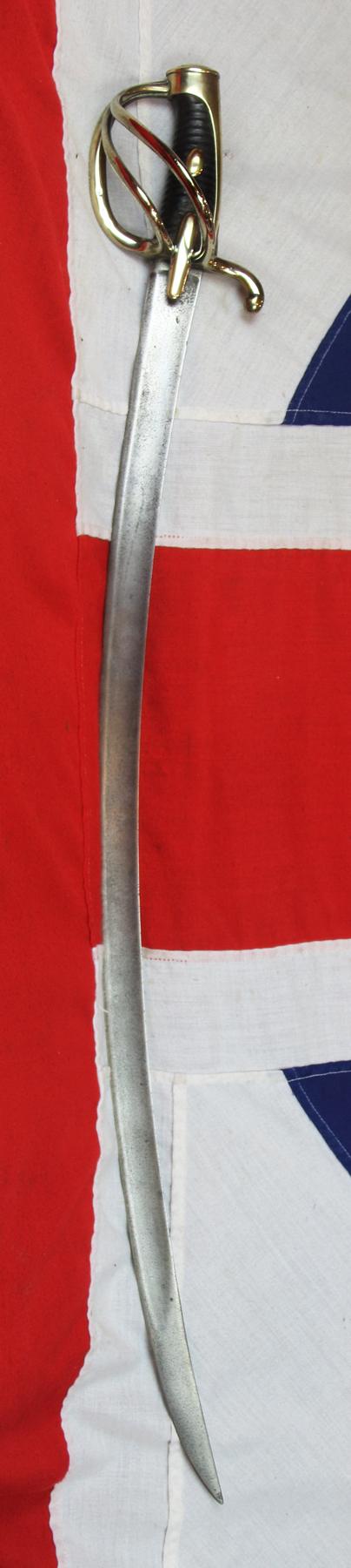 A Very Fine & Rare Original Napoleonic Wars ANXI Light Cavalry Trooper's Sabre. Used by Napoleon's Most Famed Lancers, Hussars, Chasseurs. The Sabre Troupe de Cavalerie Légère Modèle AN XI