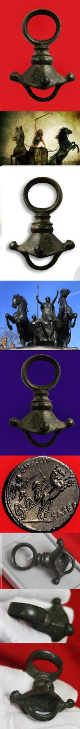 Stunning 2000 Years Old Ancient Briton,Original Celtic Chief's Bronze Chariot Mount, From the Time of King Prasutagus & Used By Chiefs of The King and Queen Boadicea Queen of the Iceni, of Norfolk, The Ancient Britons. Found in Norfolk