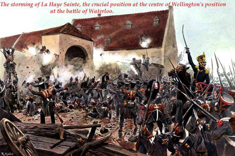 A Superb Battle of Waterloo Artifact Recovered From The Battle Site, A Soldier's Small Bronze Crucifix, Lost On The Field of Battle At Waterloo & Recovered at La Haye Sainte.