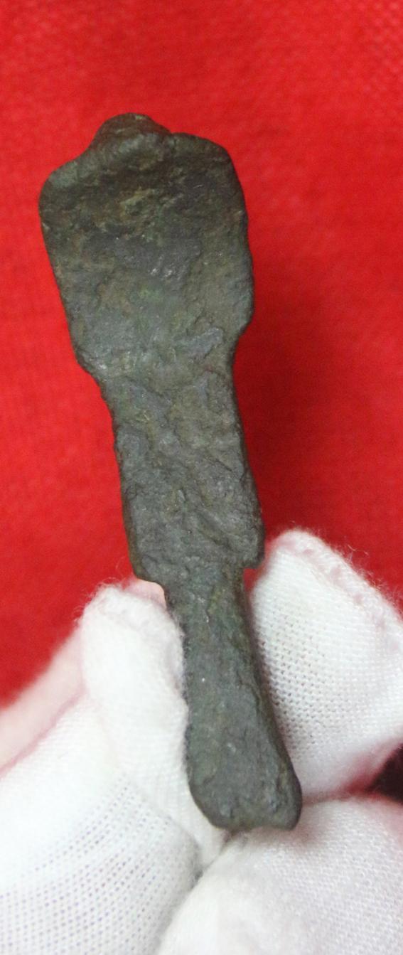 Roman-British Cobra Head Brooch, With Amber Glass Eyes. Combined With A Swan's Neck and Head Loop Ist - 2nd Century AD.1900 to 2000 Years Old