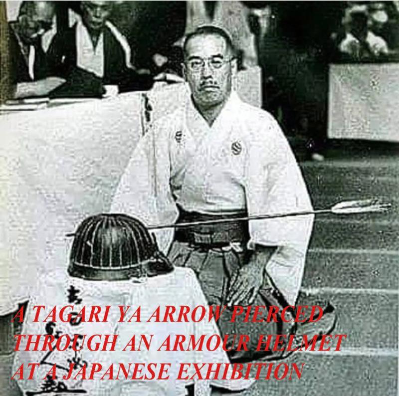 A Delightful & Beautiful Early to Mid Edo Period 1598-1863 Samurai War Arrow. A Tagari-Ya Of Yadake Bamboo, With Sea Eagle Flights and Traditional Tamagahane Steel Head In Incredibly Rare Stunningly Beautiful Polish