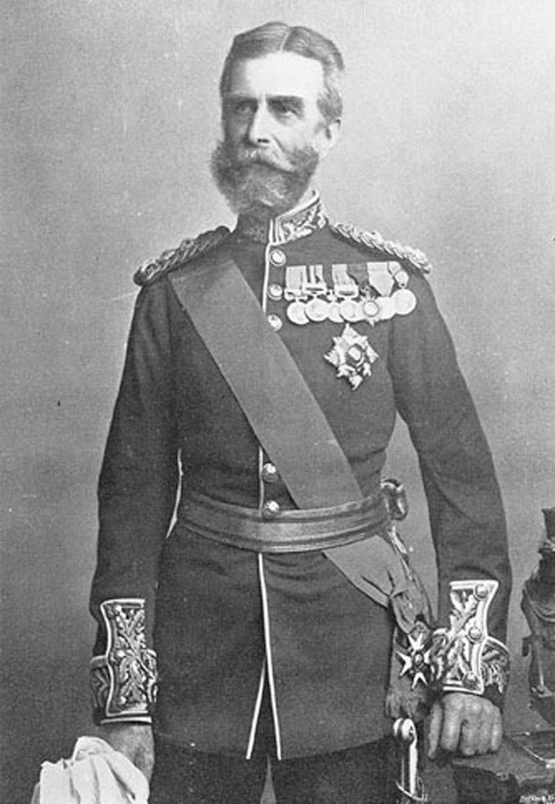 Crimean War, Indian Mutiny & Zulu War Service 1831 Pattern General Officer's Sword Mamaluke with Rare Copper Gilt & Leather Mounted Scabbard