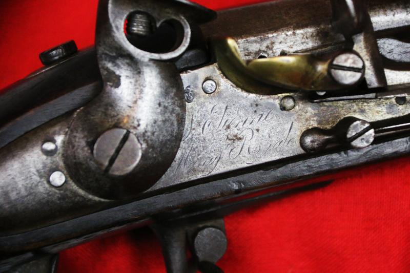 Very Fine Napoleonic Wars 1777 Model French Charleville Musket, Made at St Etienne, Napoleonic Wars Period Manufacture Royale in 1814. During Napoleon's Exile at Elba, Used For the War of 100 Days, Quatre Bras & Waterloo, For The Emperor