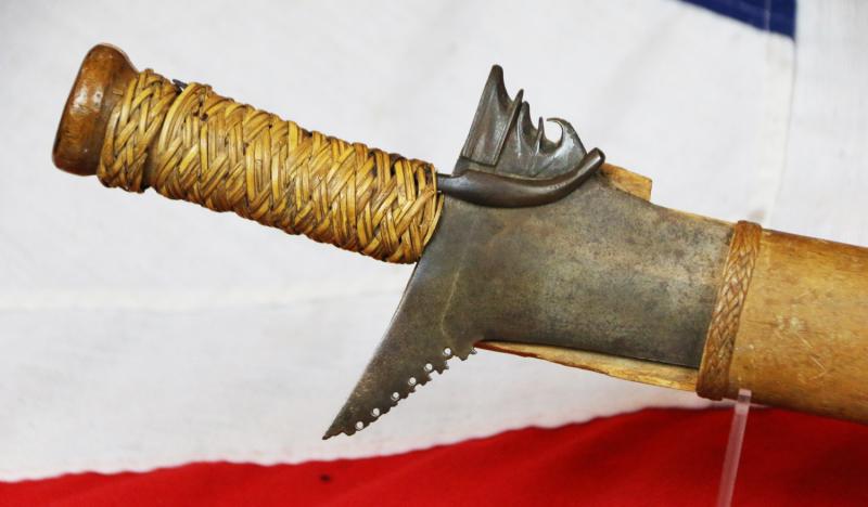 A Fabulous & Massive Antique Moro Keris Kalis, A Phillipines Pre Colonial Style Warrior's Sword