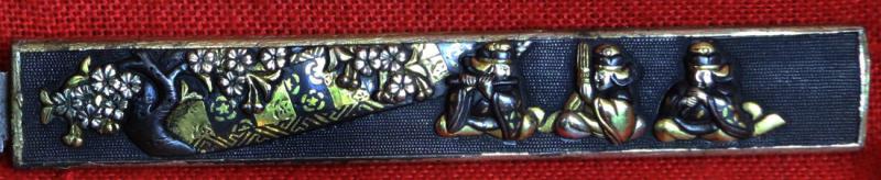 A Fabulous, Museum Grade Signed, Antique, Samurai O-Tanto, Shinto Period. All Original Edo Fittings, Goto School. Absolutely Impeccable Blade Showing Fine Original Edo Polish & Displaying It’s Excellent Gunome Hamon. Overall An Incredibly Handsome Sword