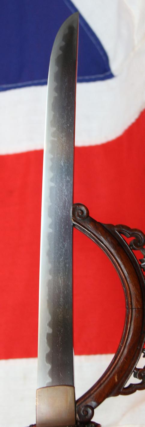 A Fabulous, Museum Grade Signed, Antique, Samurai O-Tanto, Shinto Period. All Original Edo Fittings, Goto School. Absolutely Impeccable Blade Showing Fine Original Edo Polish & Displaying It’s Excellent Gunome Hamon. Overall An Incredibly Handsome Sword