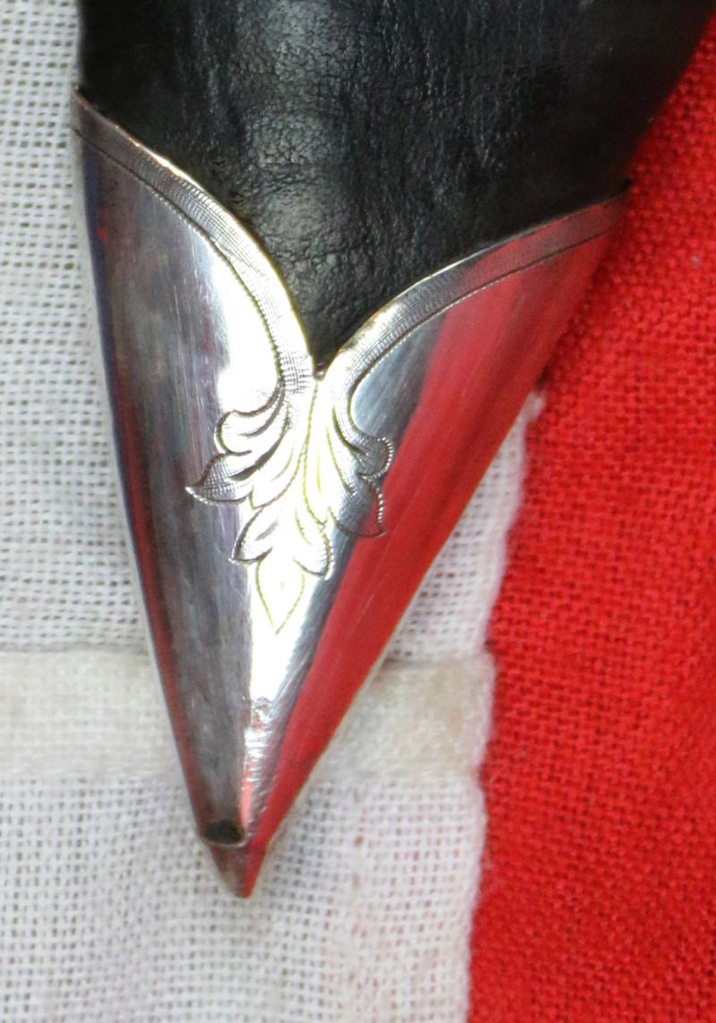 A Superb, Historical, WW2 'Surrender of Japan' Presentation Silver Kukri With Superbly Engraved Silver Mounts and Pommel. Excellent Quality Honed and Tempered Blade