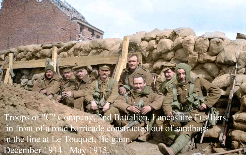 1907 King Edward VIIth Wilkinson Sword Enfield Bayonet For the Early SMLE Rifle in Original Scabbard & Canvas Frog. issued To The 2nd Bt. Lancashire Fusiliers