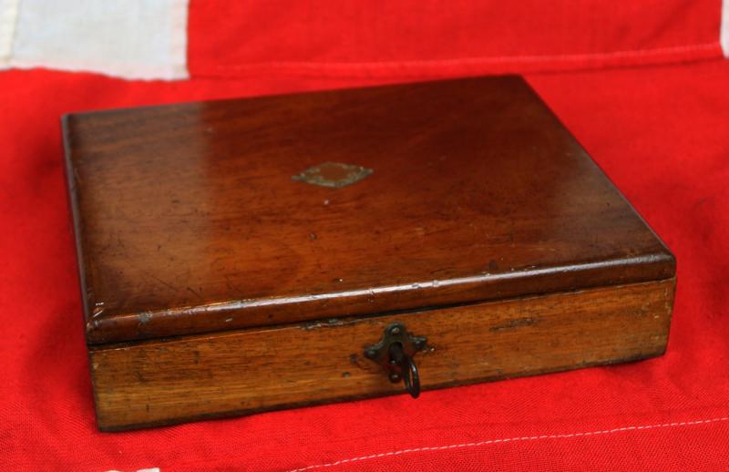 A Rare, and Most Attractive Early Model Antique Smith & Wesson Mahoghany Cased .38 Cal. Double Action 5 Shot Revolver. Rare Three Figure Serial Number Circa 1880