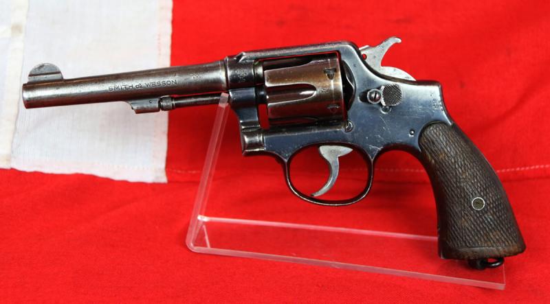 A Very Good Deactivated Smith & Wesson .38 Cal. 6 Shot Double Action Revolver 5
