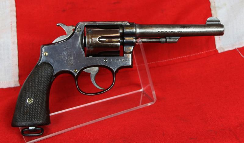A Very Good Deactivated Smith & Wesson .38 Cal. 6 Shot Double Action Revolver 5