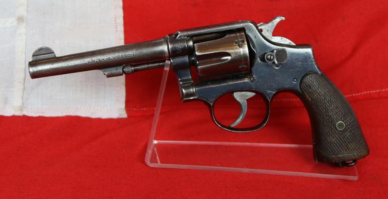 A Very Good Deactivated Smith & Wesson .38 Cal. 6 Shot Double Action Revolver 5