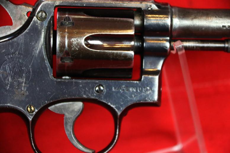 A Very Good Deactivated Smith & Wesson .38 Cal. 6 Shot Double Action Revolver 5