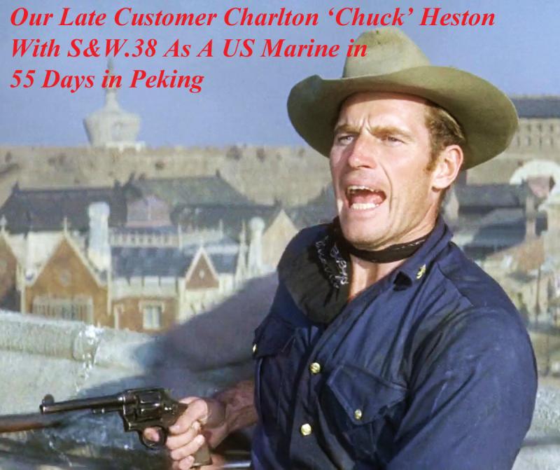 A Very Good Deactivated Smith & Wesson .38 Cal. 6 Shot Double Action Revolver 5