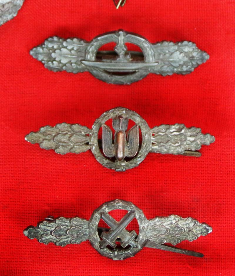 A “Kriegsabzeichen für Hilfskreuzer” (Auxiliary Cruiser War Badge From One Of Ian Fleming’s Naval Intelligence Section’s So Called ‘Red Indians’ 30 Commando Special Engineering Unit