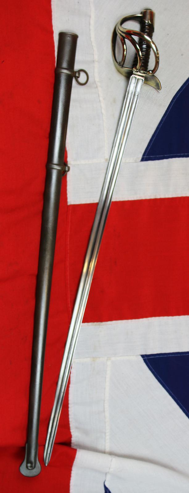 A Fabulous, French, Napoleonic Wars, ‘Year 13’ Cuirassier Sword, Manufactured at Versailles in the Grand Armee Period, Circa 1805. AP, Blade Stamped With L'Atelier Precision Paris, & Fasces, Paris Blade Workshop. Battle of Austerlitz Up To Waterloo