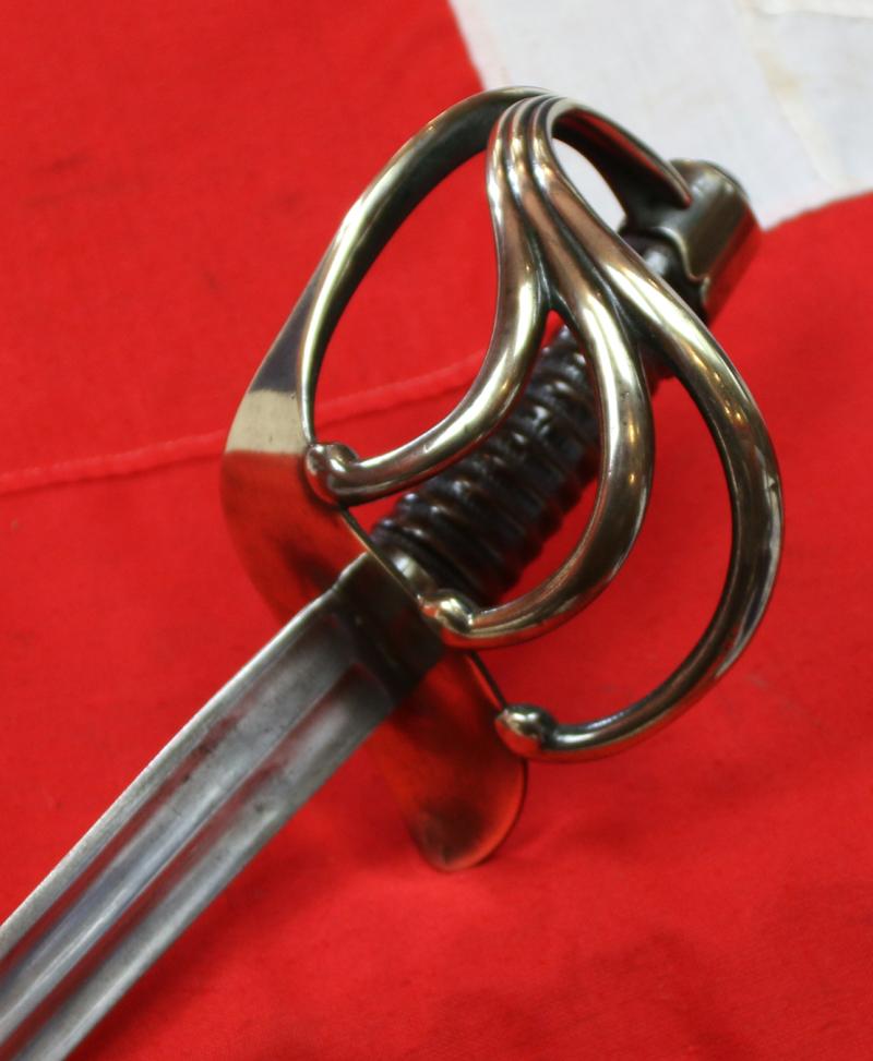 A Fabulous, French, Napoleonic Wars, ‘Year 13’ Cuirassier Sword, Manufactured at Versailles in the Grand Armee Period, Circa 1805. AP, Blade Stamped With L'Atelier Precision Paris, & Fasces, Paris Blade Workshop. Battle of Austerlitz Up To Waterloo