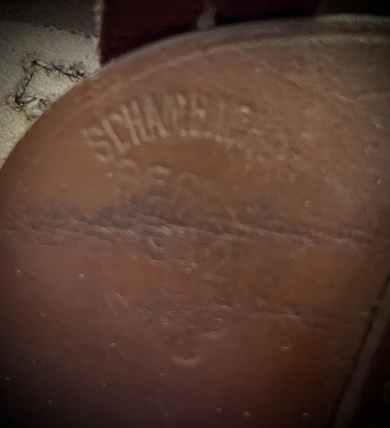 An Exemplary WW2 1942 Dated Berlin Issue Third Reich Polizei, Gestapo, and Sicherheitspolizei PPK Holster Berlin Maker Marked & Dated With Polizei Eagle Waffen Stamp