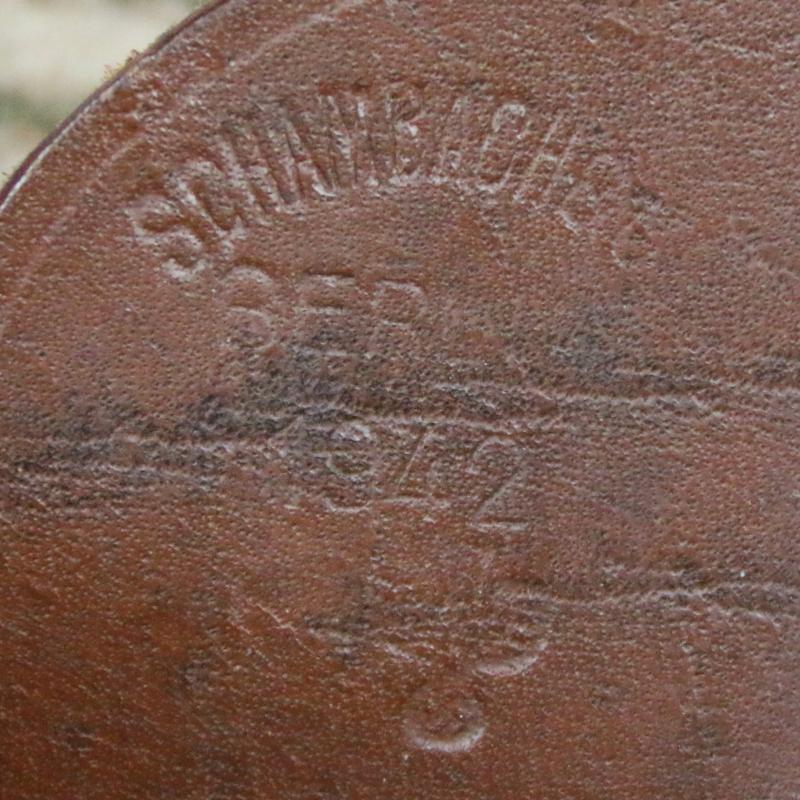 An Exemplary WW2 1942 Dated Berlin Issue Third Reich Polizei, Gestapo, and Sicherheitspolizei PPK Holster Berlin Maker Marked & Dated With Polizei Eagle Waffen Stamp