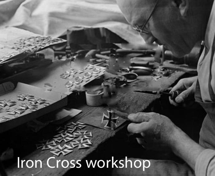 An Excellent German WW1 Iron Cross, Near Mint Condition, Silver Mount rim and Iron Centre Issued in WW1 But Worn in both WW1 and WW2. WW2 Souvenir of a Former D.Day Combat Veteran