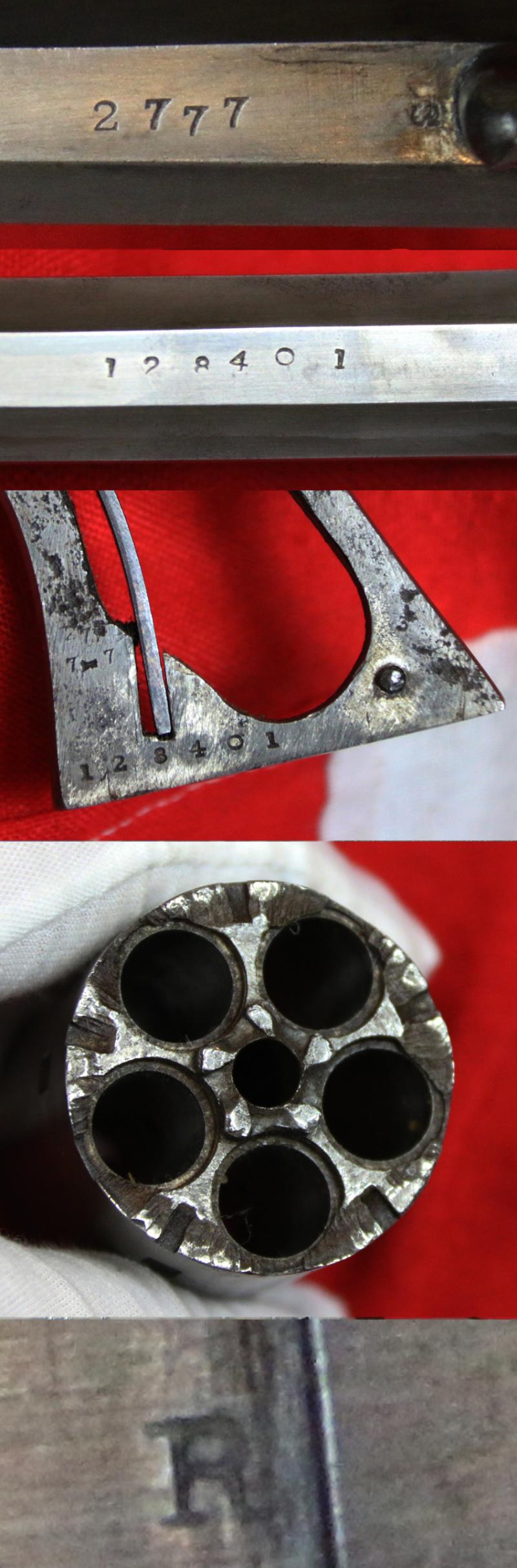 A Rare and Original, American, Antique Civil War Remington Large Calibre Army Revolver, With an Original Wild West Rimfire Cartridge Conversion Upgrade. A Superb 5 Shot Revolver. One of The Most Interesting & Historical Guns of The Civil War & Frontier