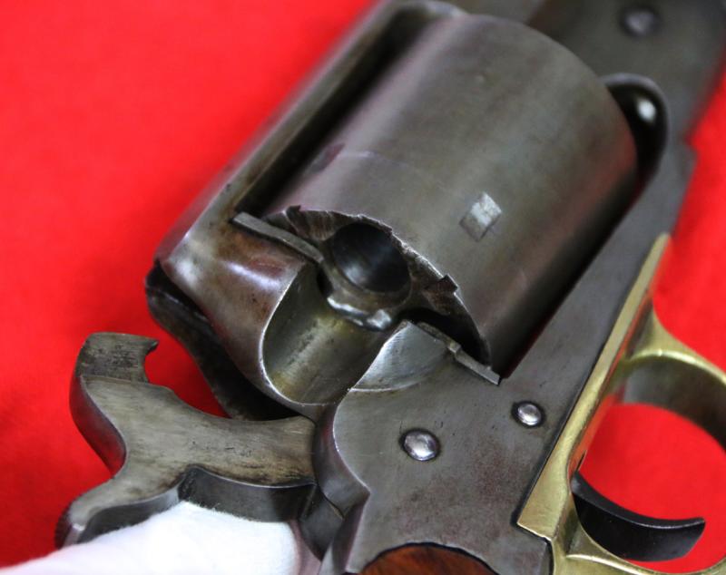 A Rare and Original, American, Antique Civil War Remington Large Calibre Army Revolver, With an Original Wild West Rimfire Cartridge Conversion Upgrade. A Superb 5 Shot Revolver. One of The Most Interesting & Historical Guns of The Civil War & Frontier