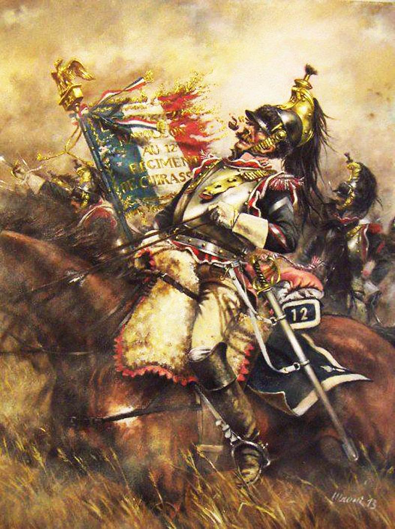 A Singularly Beautiful Napoleonic Wars, Elite Cuirassier's 'Year 13' Imperial French Dated Sword, Of The War of The 100 Days, Culminating at the Battle Of Quatre Bras & The Battle of Waterloo, the Duke of Wellington's Decisive Victory Over Napoleon
