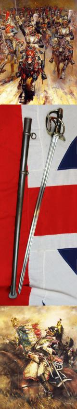 A Singularly Beautiful Napoleonic Wars, Elite Cuirassier's 'Year 13' Imperial French Dated Sword, Of The War of The 100 Days, Culminating at the Battle Of Quatre Bras & The Battle of Waterloo, the Duke of Wellington's Decisive Victory Over Napoleon