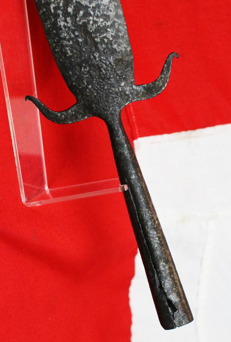 An Original & Super, 17th Century English Civil War Period Pikeman's Partizan Polearm Head