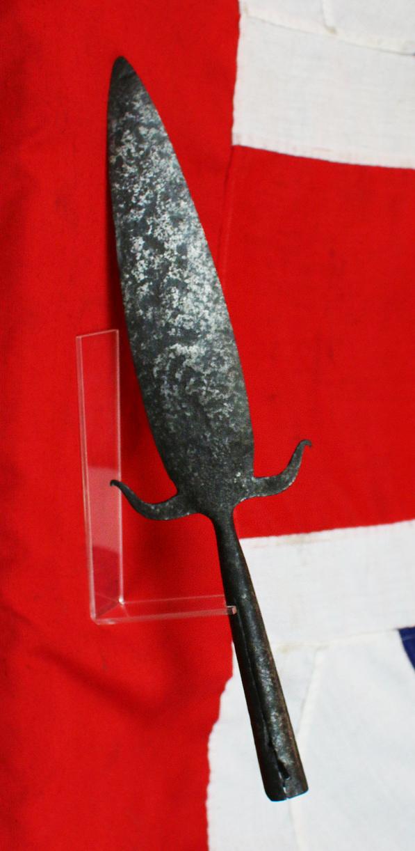 An Original & Super, 17th Century English Civil War Period Pikeman's Partizan Polearm Head