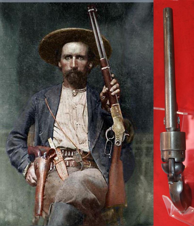 A Superb Original American Civil War Issue Colt Single Action Army Revolver, .44 Calibre. 6 Shot .44” Colt Army Single Action Percussion Revolver. One Of The Most Famous Antique Revolvers Ever Made