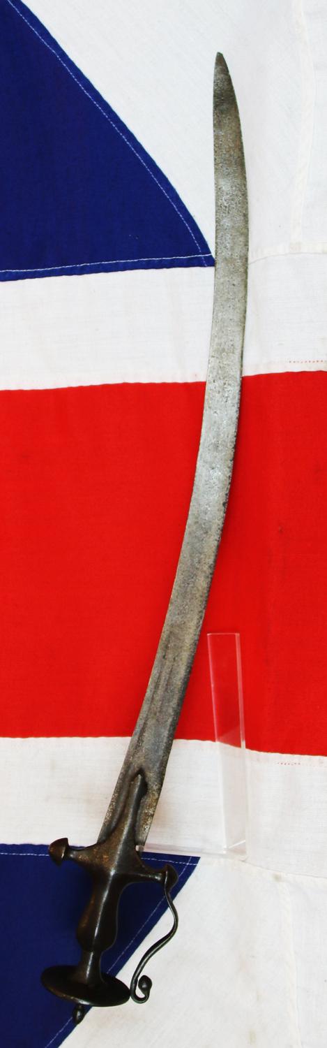 A Really Good and Interesting 18th Century Indian Sikh or Mughal Empire Lahore Combat & Battle Talwar, With a Good Blade