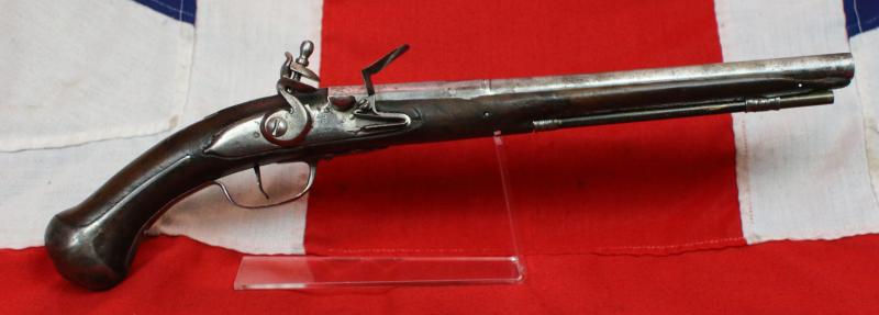 A Wonderful, Very Early Period, 17th Century Flintlock Long Buccaneer's 'Fleet Captain's' or Pirate Pistol By Martin of Angers, Anjou, France. From The Real Pirates of The Caribbean & Port Royal Period The So-Called 'Golden Age of Piracy' Circa 1680