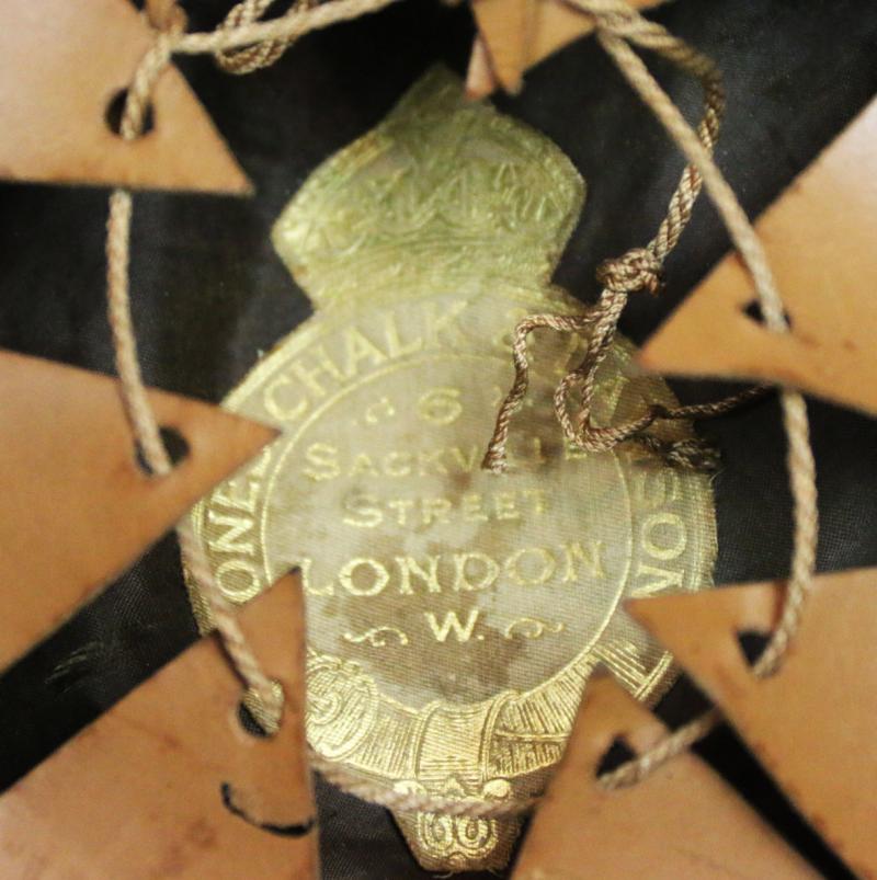 A Superb Boer War Period Royal Artillery Officer's Sable Busby With Near Mint Gilt Grenade Plume Holder With Royal Crested Badge of the Royal Artillery.