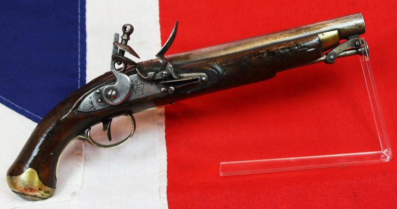 A Superb 'Tower of London' Made Front Line Regimental British Light Dragoon & Hussars Flintlock Pistol Circa 1802 Napoleonic Wars, Peninsular War and Waterloo Service use