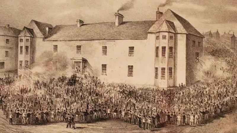 A Rare, Very Early, 19th Century 'Pre-Worker's Union' British 'General Strike' Period Pistol, 19th Century Percussion Pistol With A 'Chartist Riot' Factory Armoury Label. Used in the 1842 General Strike, Also Known As 'The Plug Riots'