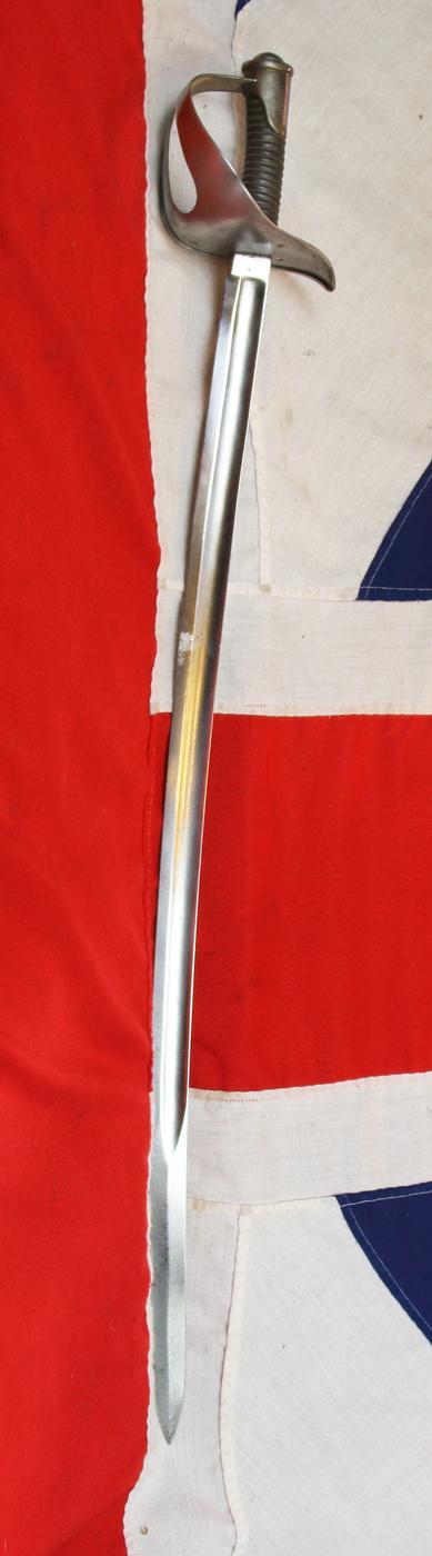 Italian Heavy Cavalry Sabre Modello 1860 Manufactured For The Royal Horse Carabineers & Cavalry Troopers. The Famous Sword of the Revolutionary General Garibaldi's Cavalry. He Is Represented By His Life Size Statue in New York Holding His Identical Sabre