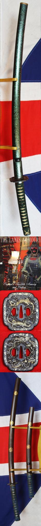 Some Fantastic & Superb Pieces Just Arrived & Shall Be Added Soon. Including A Stunning Kunitake Early Shinto Katana With Kagonami Tsuba , & A Fine Kugyō Daisho, A Daito & Shoto, Some Of The Most Beautiful Samurai Swords We Have Seen