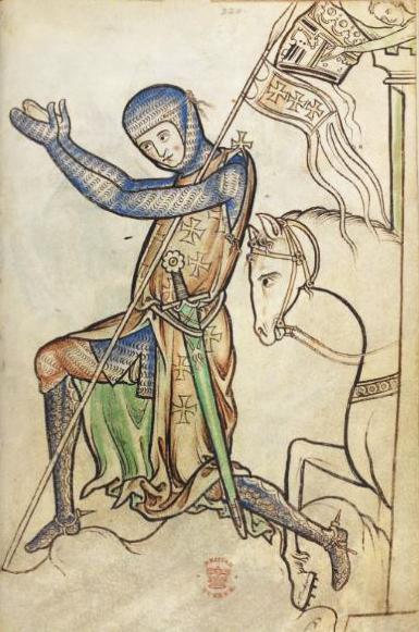 1000 Year Old Superb Crusades Period Bronze Status Ring of A Norman Knight of Christ of The 1st Crusades. Depicting Christ Bearing His Crucifix for The Crucifixion. In Excellent Condition with Fine Original Age Patination