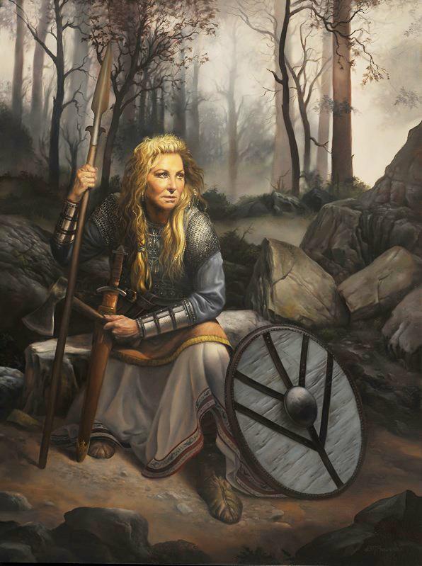 A Wonderful, Around 1200 Year Old Original Viking Bronze Ring, Four Claw Bezel Setting With Its Original Amber Glass Cabochon Gem. Punched Dot Decor Around The Ovoid Surround Of The Claw Setting