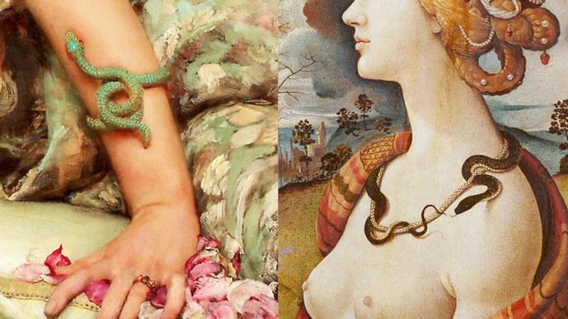 A Most Attractive, Serpent, Bronze Age Power Bracelet, Armilla, & Arm Ring. A Fabulous 1000 B.C. Arm Adornment, With Most Beautiful Natural Aged Patination Colour of Rich Emerald Green, In Superb Condition With Substantial Heft & Gravitas