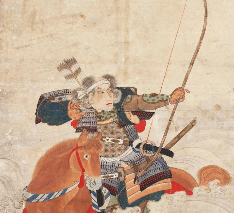 A Rare, Antique, Kamakura, {鎌倉時代}, Kamakura Jidai, 1185–1333 Style, Ageha 'V' Shaped 'Swallow Tail' Arrow Of Yadake Bamboo, With Sea Eagle Flights and Steel Head